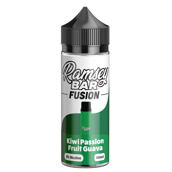 Ramsey Bar Fusion Kiwi Passion Fruit Guava 0mg 100ml Short Fill E-Liquid