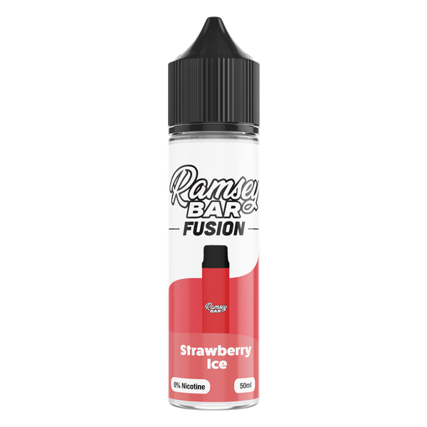 Ramsey Bar Fusion Strawberry Ice 0mg 50ml Short Fill E-Liquid