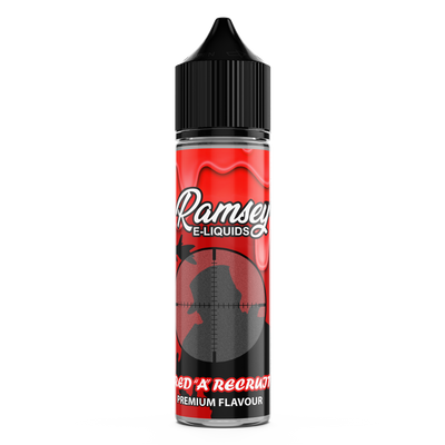 Ramsey E-Liquids Red A Recruit 0mg 50ml Short Fill E-Liquid