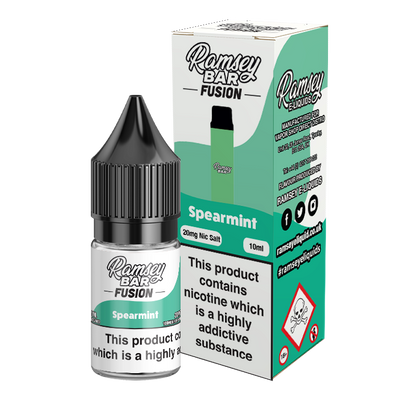 Ramsey Bar Fusion Spearmint 10ml Nic Salt