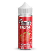 Ramsey E-Liquids Fruits: Strawberry 0mg 100ml Short Fill E-Liquid