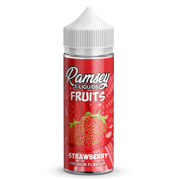 Ramsey E-Liquids Fruits: Strawberry 0mg 100ml Short Fill E-Liquid