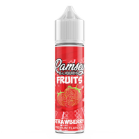 Ramsey E-Liquids Fruits: Strawberry 0mg 50ml Short Fill E-Liquid