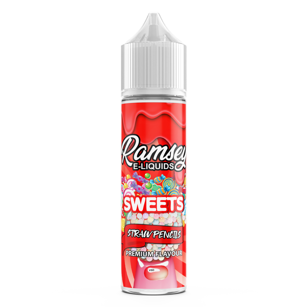 Strawpencils E-Liquid by Ramsey E-Liquids 50ml Short Fill