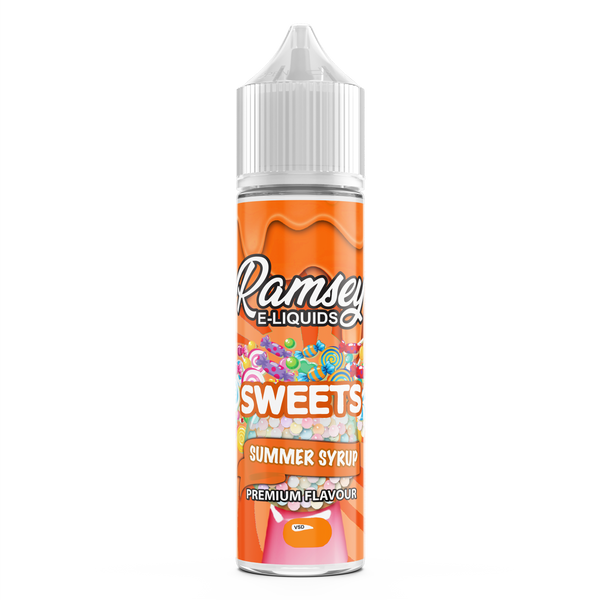 Ramsey E-Liquids Sweets: Summer Syrup 0mg 50ml Short Fill E-Liquid