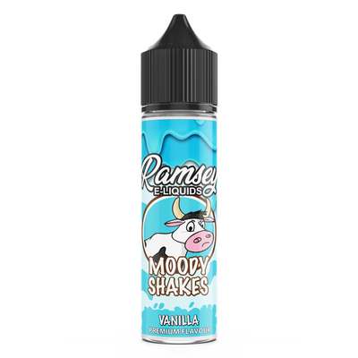 Ramsey E-Liquids Moody Shakes: Vanilla 0mg 50ml Short Fill E-Liquid