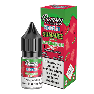 Ramsey E-Liquids Watermelon Burst 10ml Nic Salt