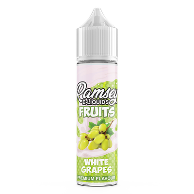 Ramsey E-Liquids Fruits: White Grapes ﻿ 0mg 50ml Short Fill E-Liquid