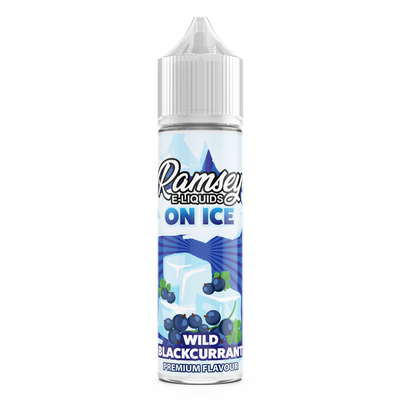 Ramsey E-Liquids On Ice Wild Blackcurrant 0mg 50ml Short Fill E-Liquid