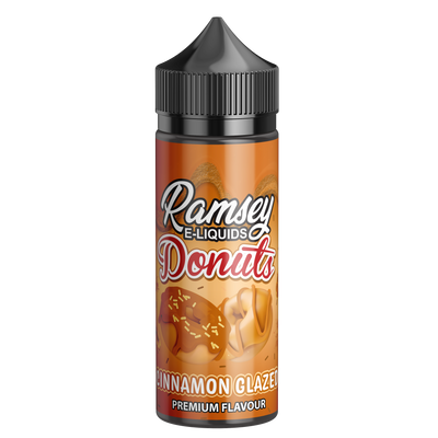 Ramsey E-Liquids Donuts Cinnamon Glazed 100ml Short Fill