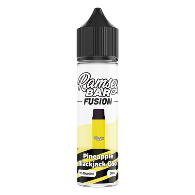 Ramsey Bar Fusion Pineapple Blackjack Cool 50ml Short Fill E-Liquid