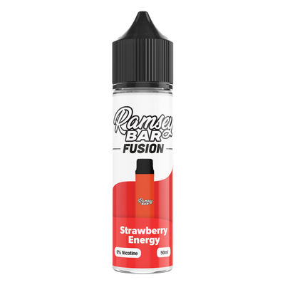 Ramsey Bar Fusion Strawberry Energy 50ml Short Fill E-Liquid
