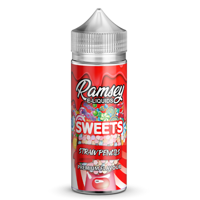 Strawpencils E-Liquid by Ramsey E-Liquids 100ml Short Fill