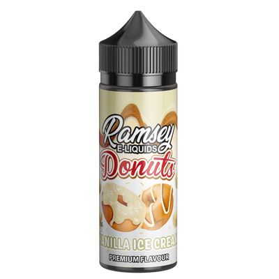 Ramsey E-Liquids Donuts Vanilla Ice Cream 100ml Short Fill